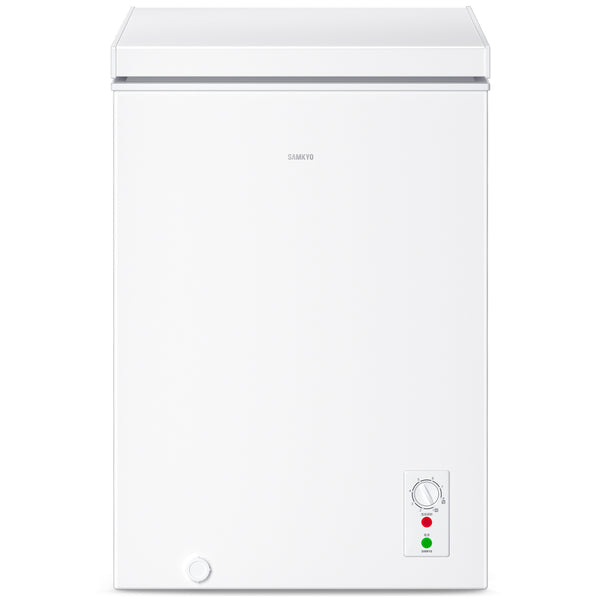 冷凍庫 100L 上開き式 家庭用 急速冷凍-28℃ 8段階温度調節 バスケット2
