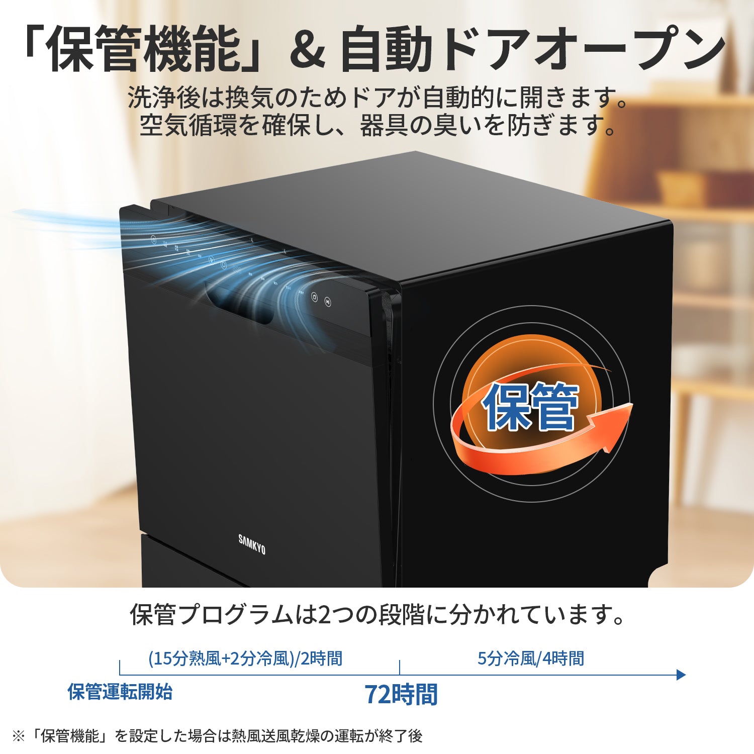食洗機 工事不要 5~8人用 49点入り大容量 食器洗い乾燥機 食洗器家庭用 食器洗浄機 熱風送風・オートオープン乾燥 T80